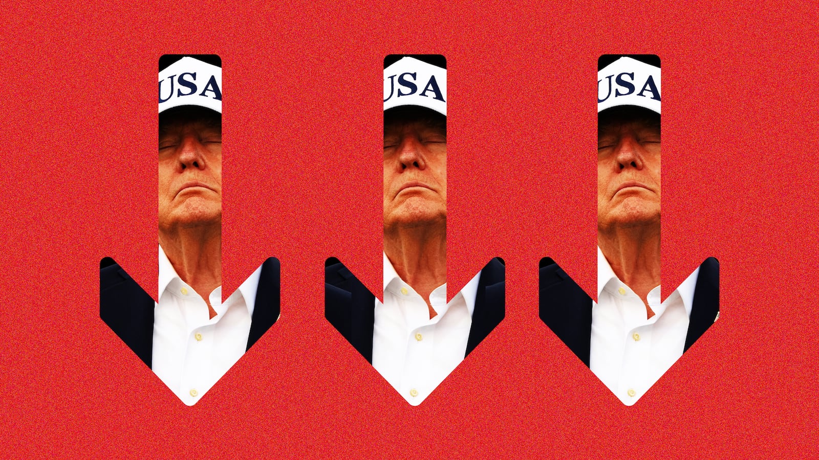 Donald Trump photo illustration