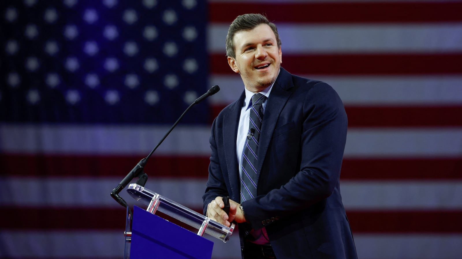 James O’Keefe, former leader of the conservative group Project Veritas.