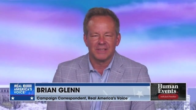 Brian Glenn appears on Real America’s Voice.