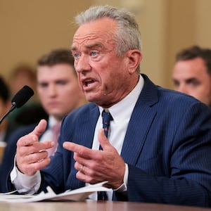 U.S. Health and Human Services Secretary Robert F. Kennedy Jr. testifies on U.S. President Donald Trump's budget request during a House Ways and Means Committee hearing on Capitol Hill in Washington, D.C., U.S., April 16, 2026. REUTERS/Kylie Cooper REFILE - CORRECTING YEAR FROM "2025" TO "2026".