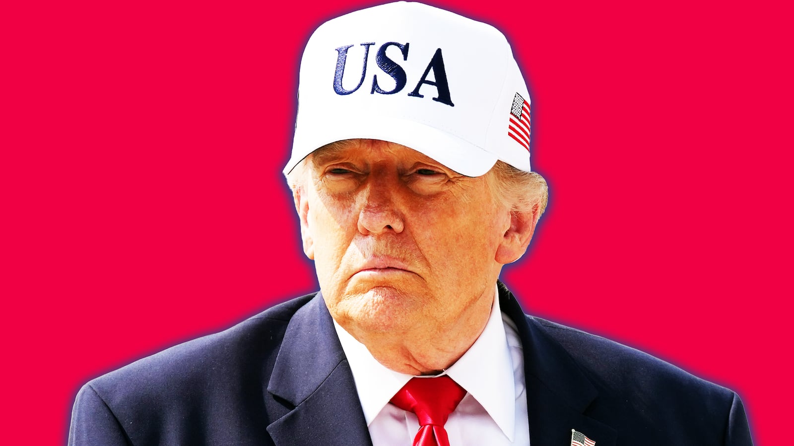 Donald Trump photo illustration