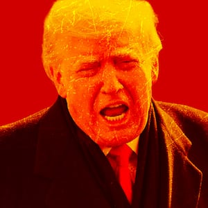 Donald Trump photo illustration