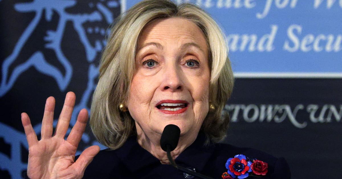 Hillary Clinton Goes to War With MAGA Goon Over Epstein