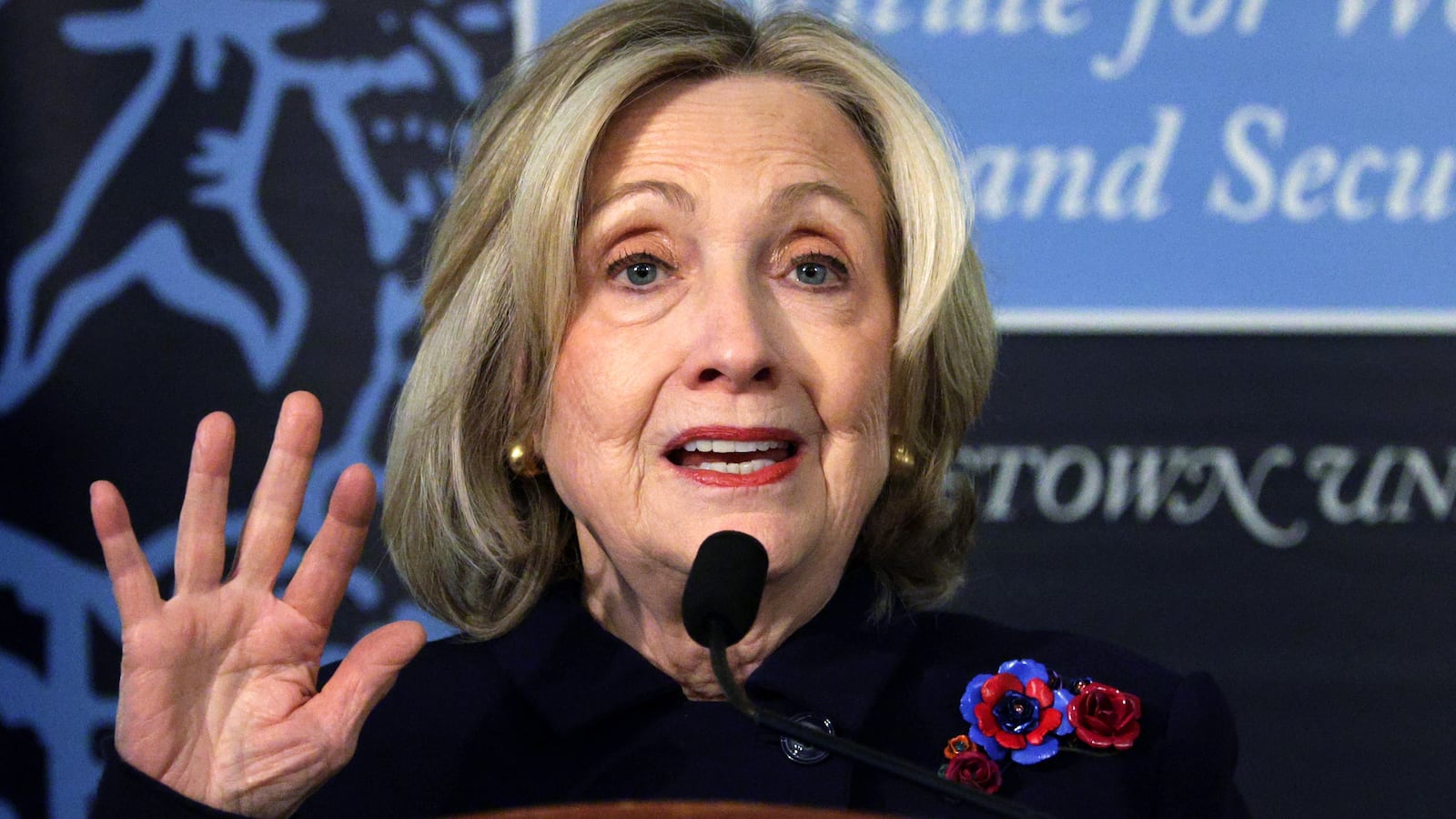 Former Secretary of State Hillary Clinton, pictured December 2, challenged Chairman James Comer to make her Epstein deposition a public hearing.