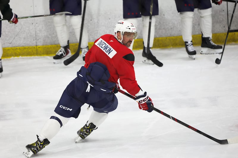 Washington Capitals NHL star Alex Ovechkin