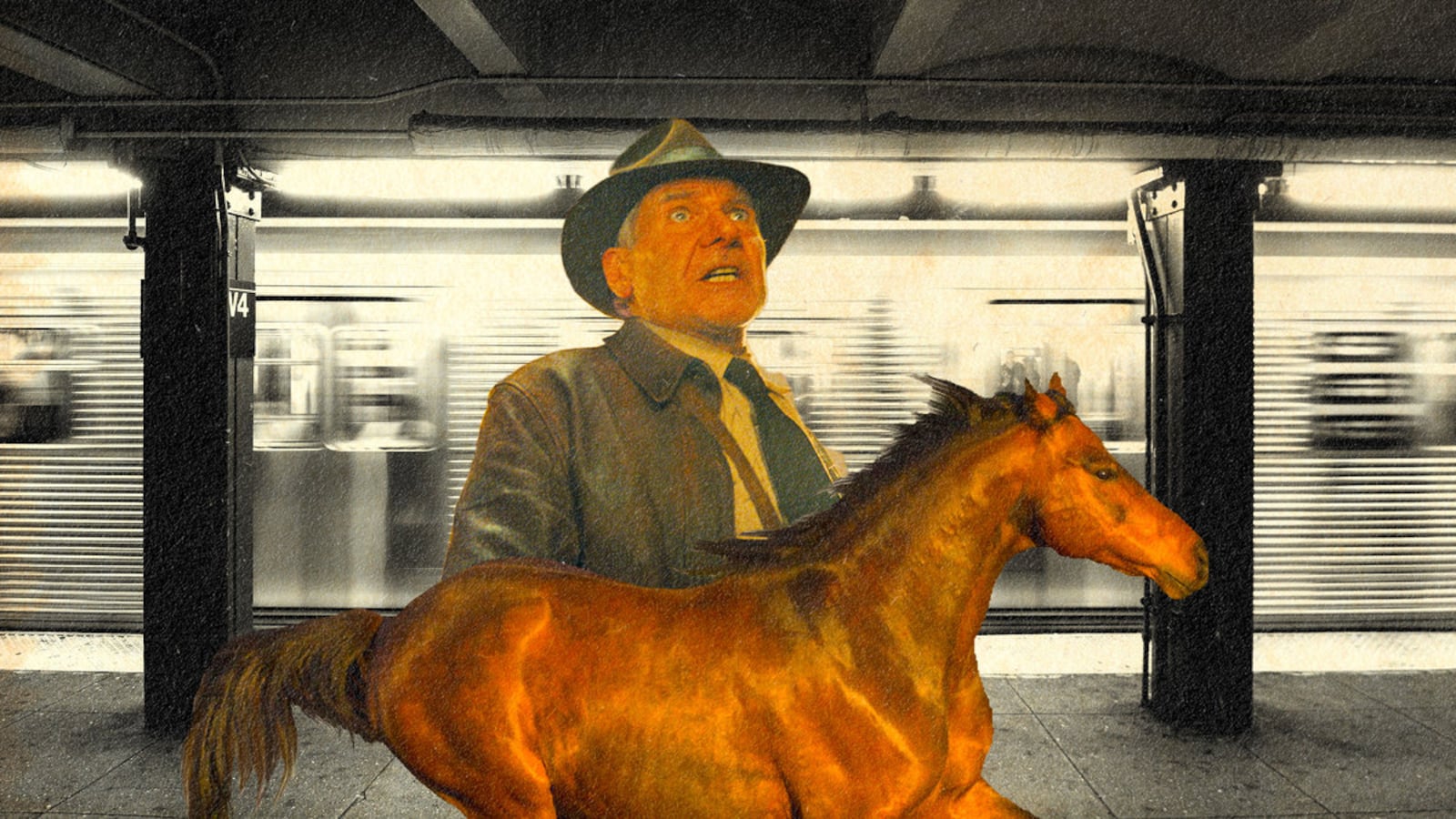 Harrison Ford in Indiana Jones and the Dial of Destiny