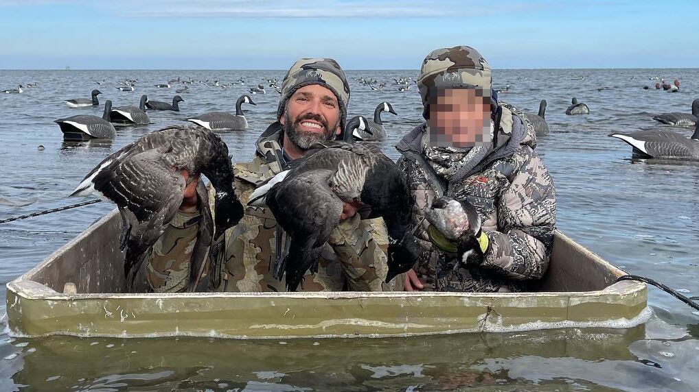 Donald Trump Jr. hunting