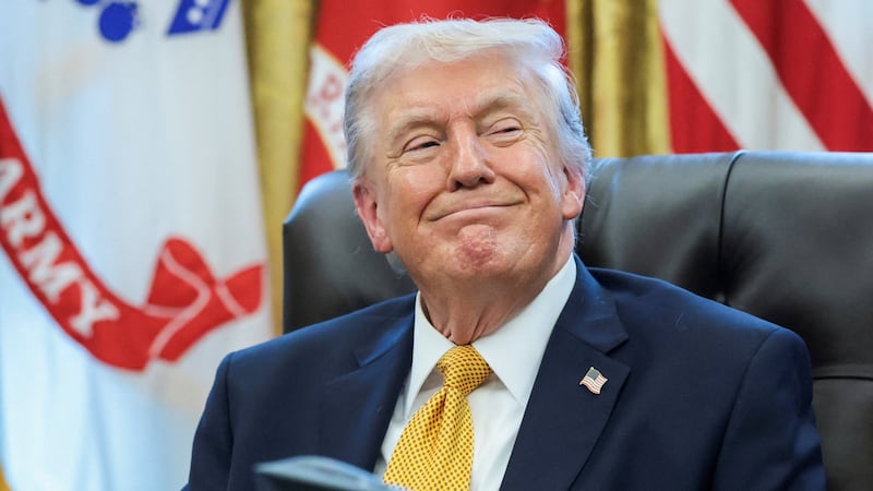 President Donald Trump insisted there cannot be a president with a learning disability while attacking Gov. Gavin Newsom while seated in the Oval Office on March 16, 2026.