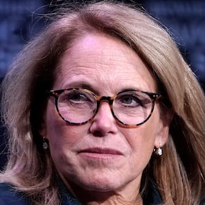 Bari Weiss and Katie Couric