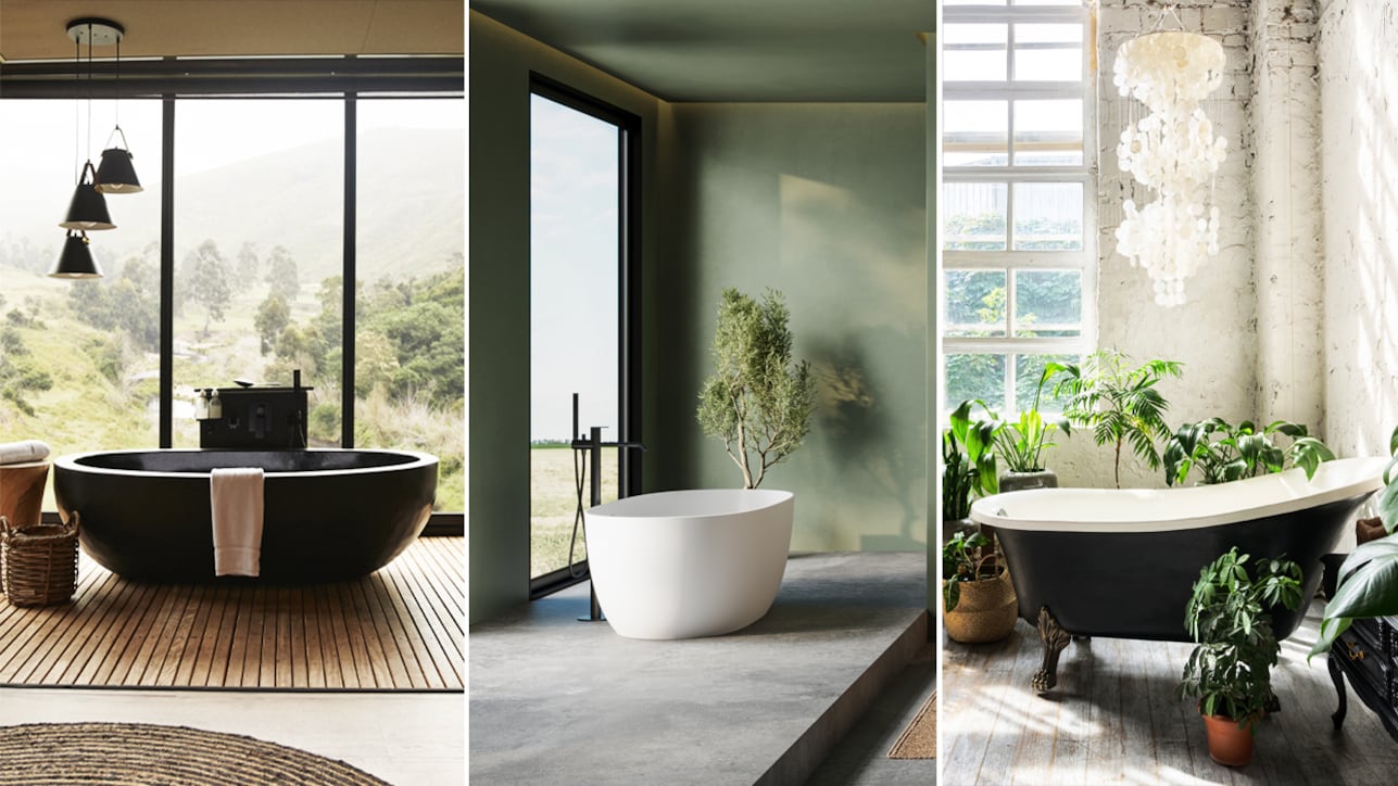 Three beautifully designed bathrooms
