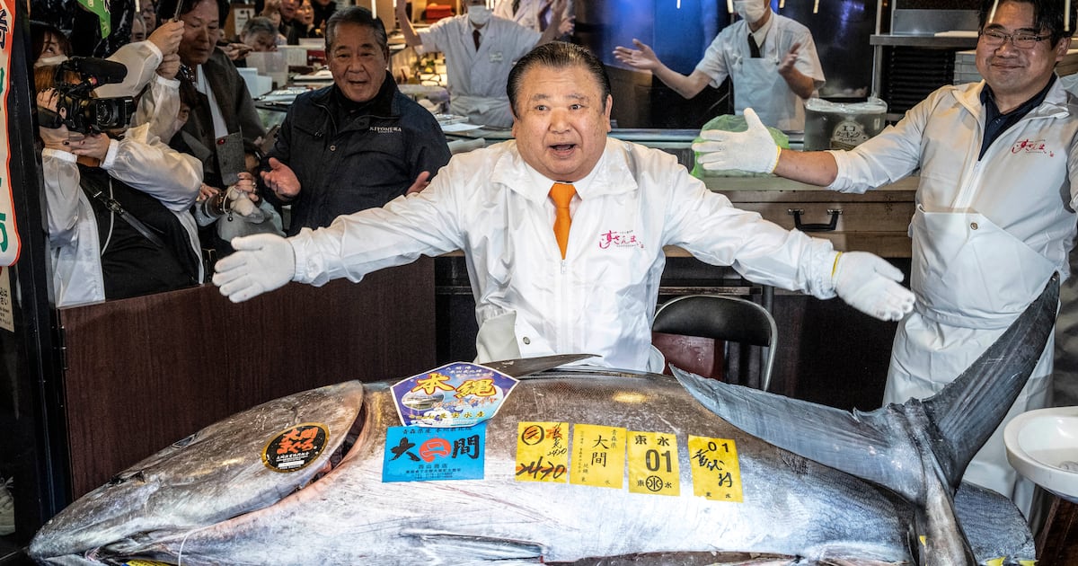 Tuna King Sets New Record for Most Expensive Bluefin Ever Bought