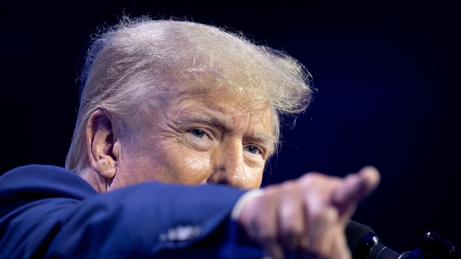 A picture Former U.S. President and Republican presidential candidate Donald Trump, who recently reposted a threatening video on Truth Social seemingly targeted at special counsel Jack Smith as an indictment over Jan. 6 looms.