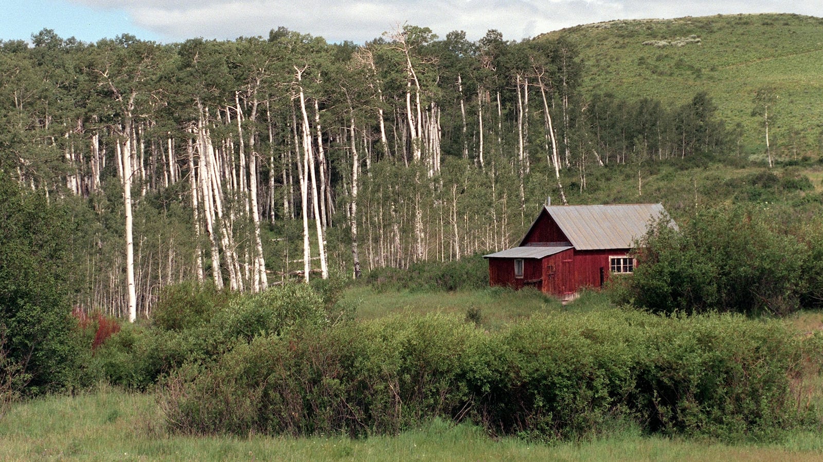 Castle Peak Ranch is one of a few structures.