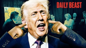 Donald Trump not listening in his Situation Room at Mar-A-Lago.