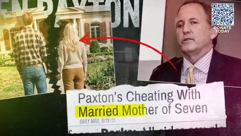 Paxton's alleged extramarital affairs are cited as a reason for him not to be selected to run for Texas Senator.