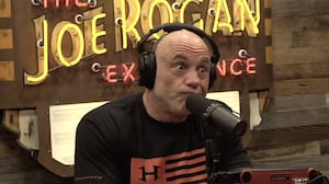 Joe Rogan in April