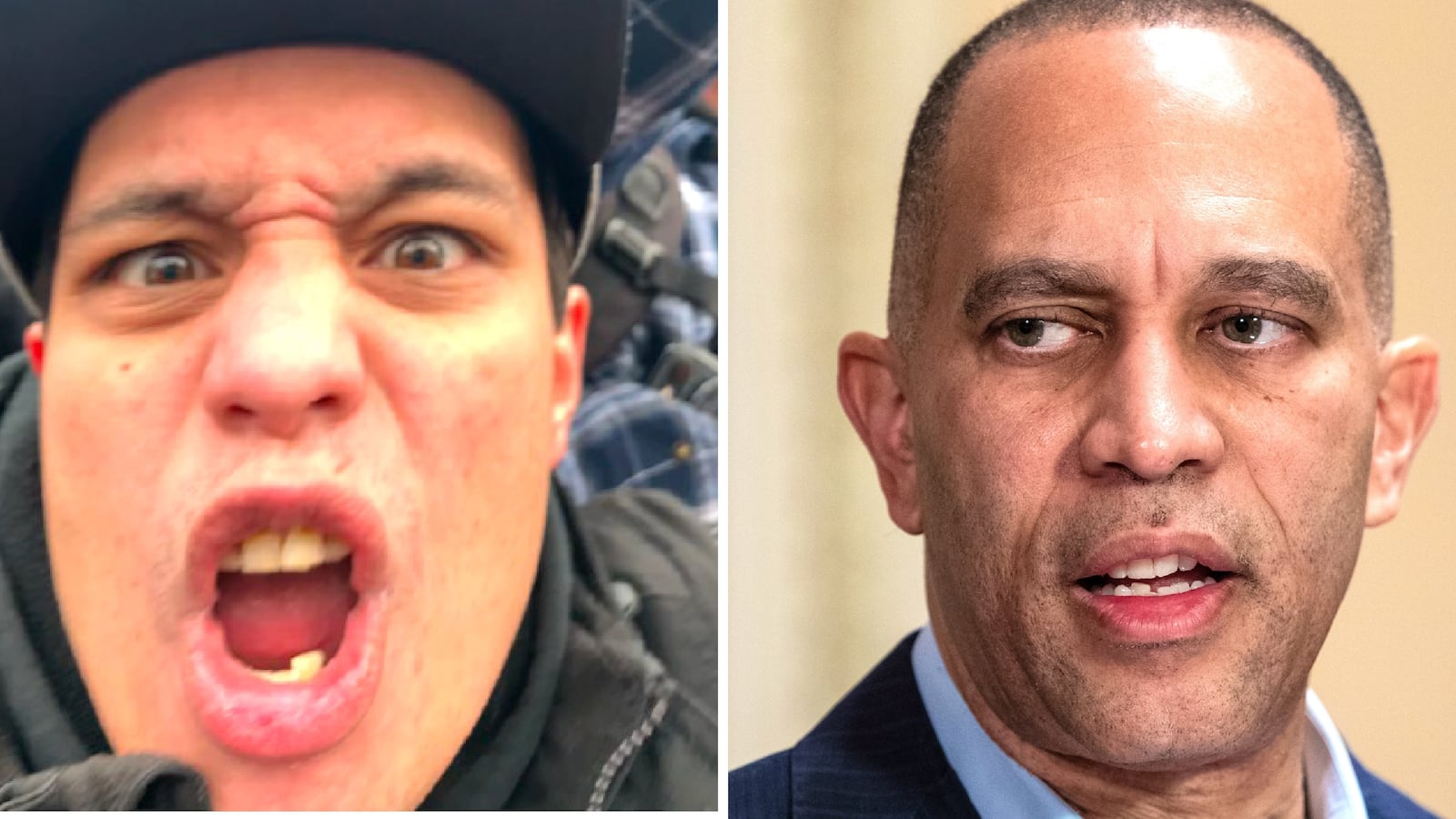 Christopher Moynihan and Hakeem Jeffries.