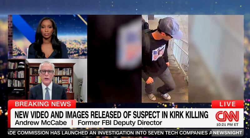 Andrew McCabe speaks to CNN's Abby Phillip about Charlie Kirk shooting investigation.