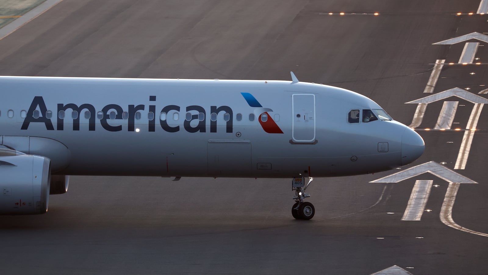 SAN DIEGO, CALIFORNIA - MAY 10: An American Airlines Airbus A321 airplane taxis at San Diego International Airport before departing to Dallas at sunset on May 10, 2025 in San Diego, California. (Photo by Kevin Carter/Getty Images)