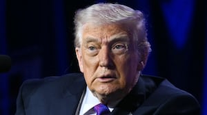 President Trump said on Thursday that it was actually Attorney General Pam Bondi who wanted Director of National Intelligence Tulsi Gabbard at the FBI raid in Fulton County, GA, after Gabbard claimed she had been there at the president's request.