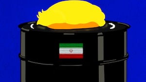 Donald Trump, Iran illustration