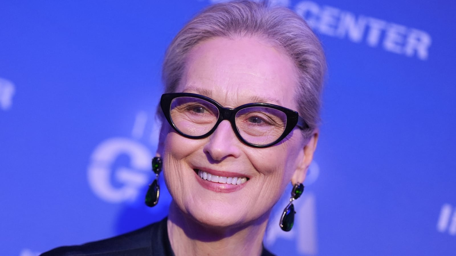 Meryl Streep smiles