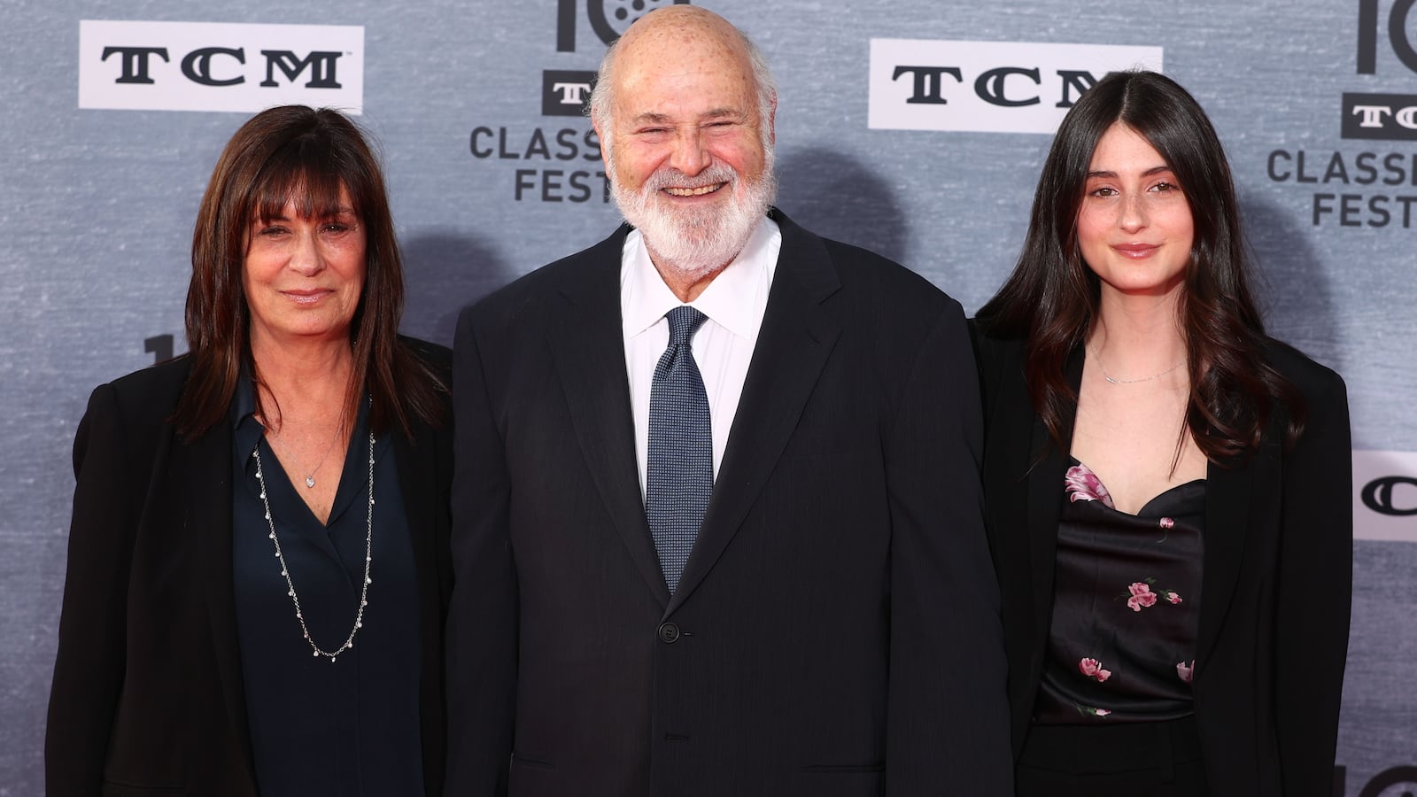 Michele, Rob and Romy Reiner in 2019