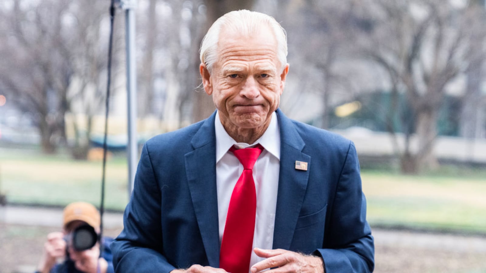 Peter Navarro at his sentencing on Jan. 25, 2024