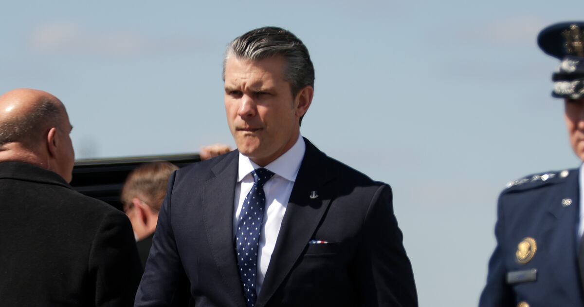 Pentagon Pete Busted Chewing Mystery Substance Before Honoring Fallen