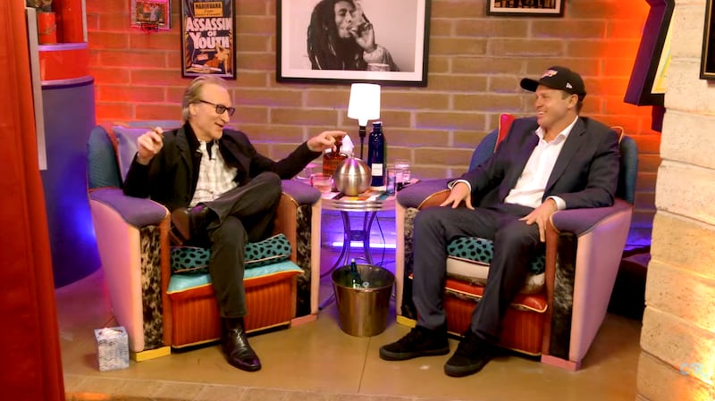 Spencer Pratt and Bill Maher