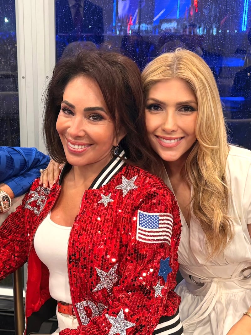 Jeanine Pirro and Jeanette Rubio.