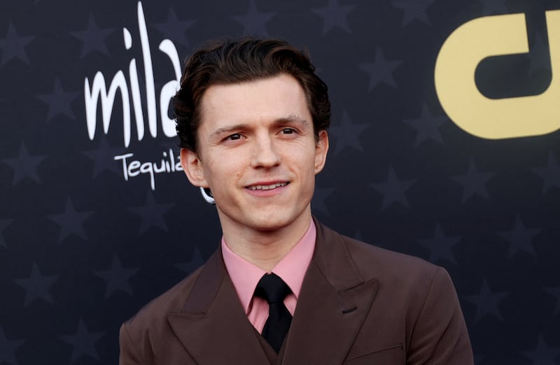 Tom Holland attends the 29th Annual Critics Choice Awards