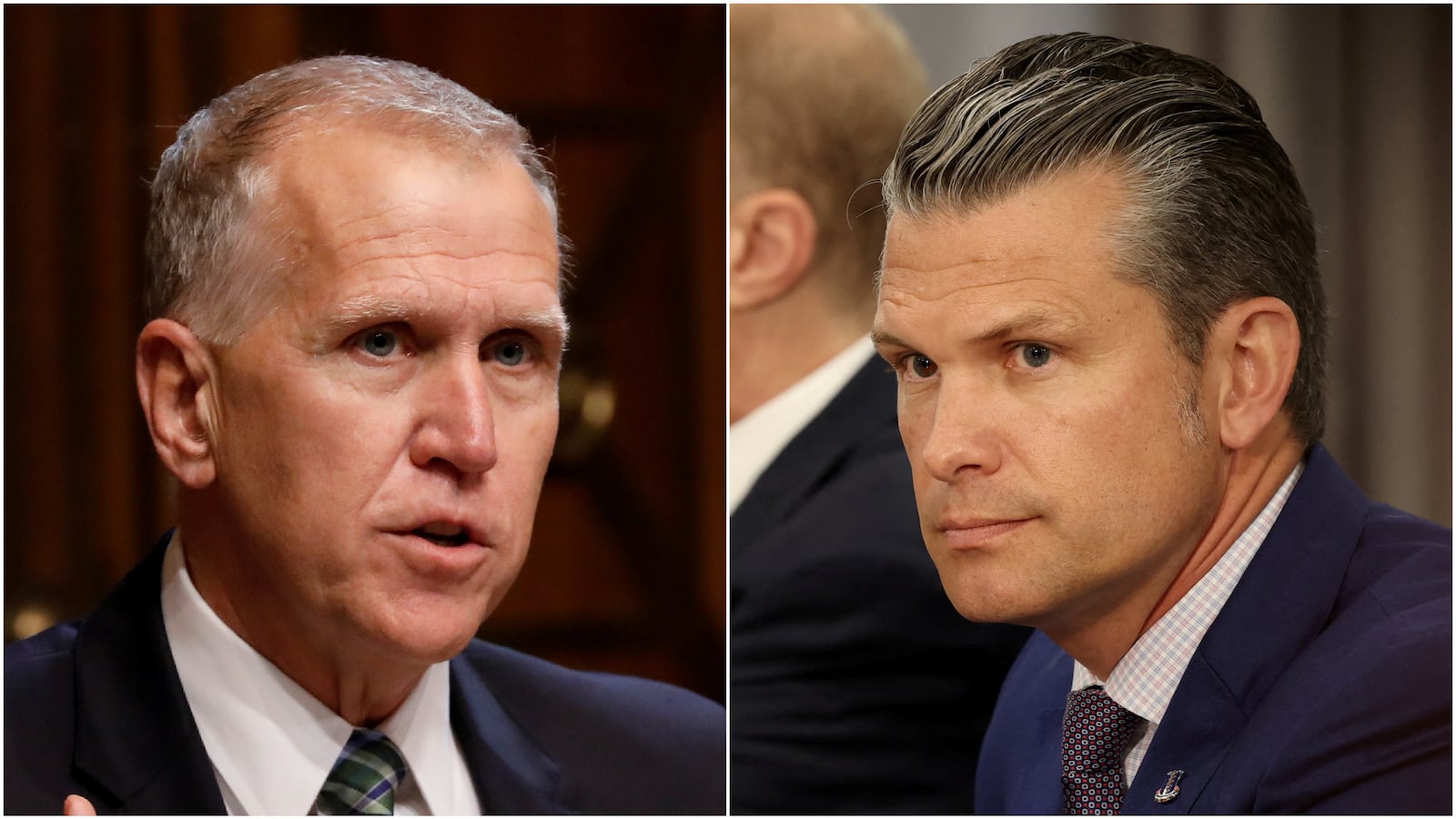 Tillis, Hegseth