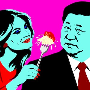 Xi Jinping, Melania Trump