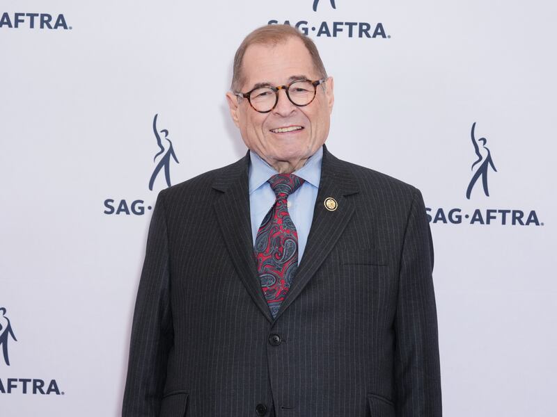 Jerrold Nadler, U.S. Congressman from New York, at the SAG-AFTRA Rock the City reception with media partner Deadline honoring the New York media and entertainment industry on April 23, 2025 in New York, New York. (Photo by John Nacion/Deadline via Getty Images)