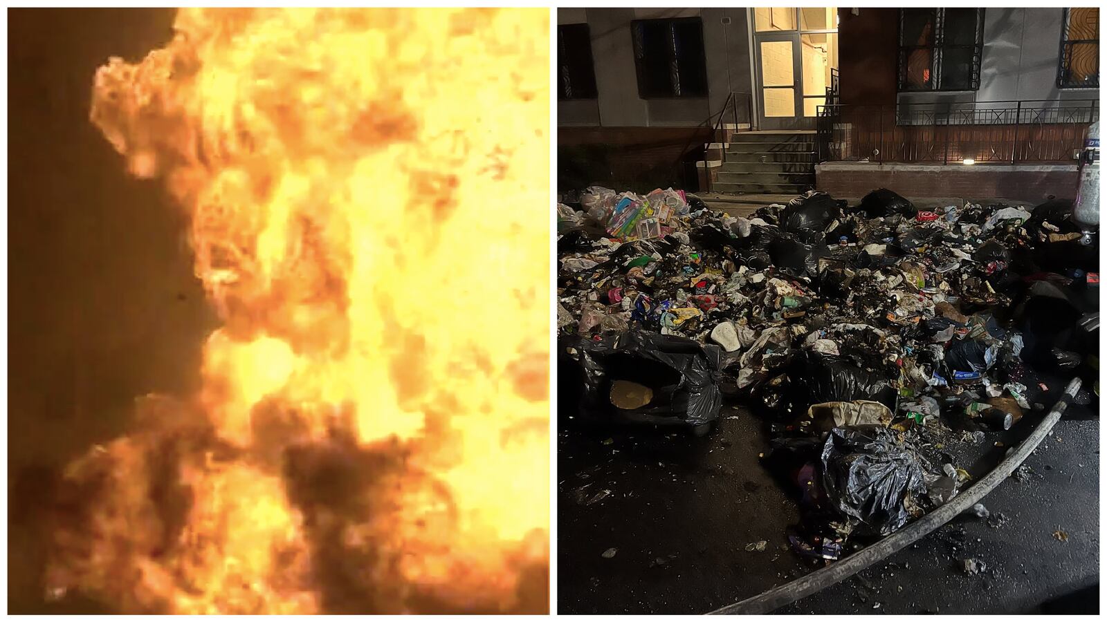 Explosion and aftermath