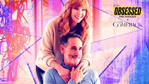 Lisa Kudrow and Damian Young in "The Comeback"