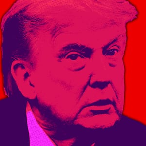 Donald Trump photo illustration