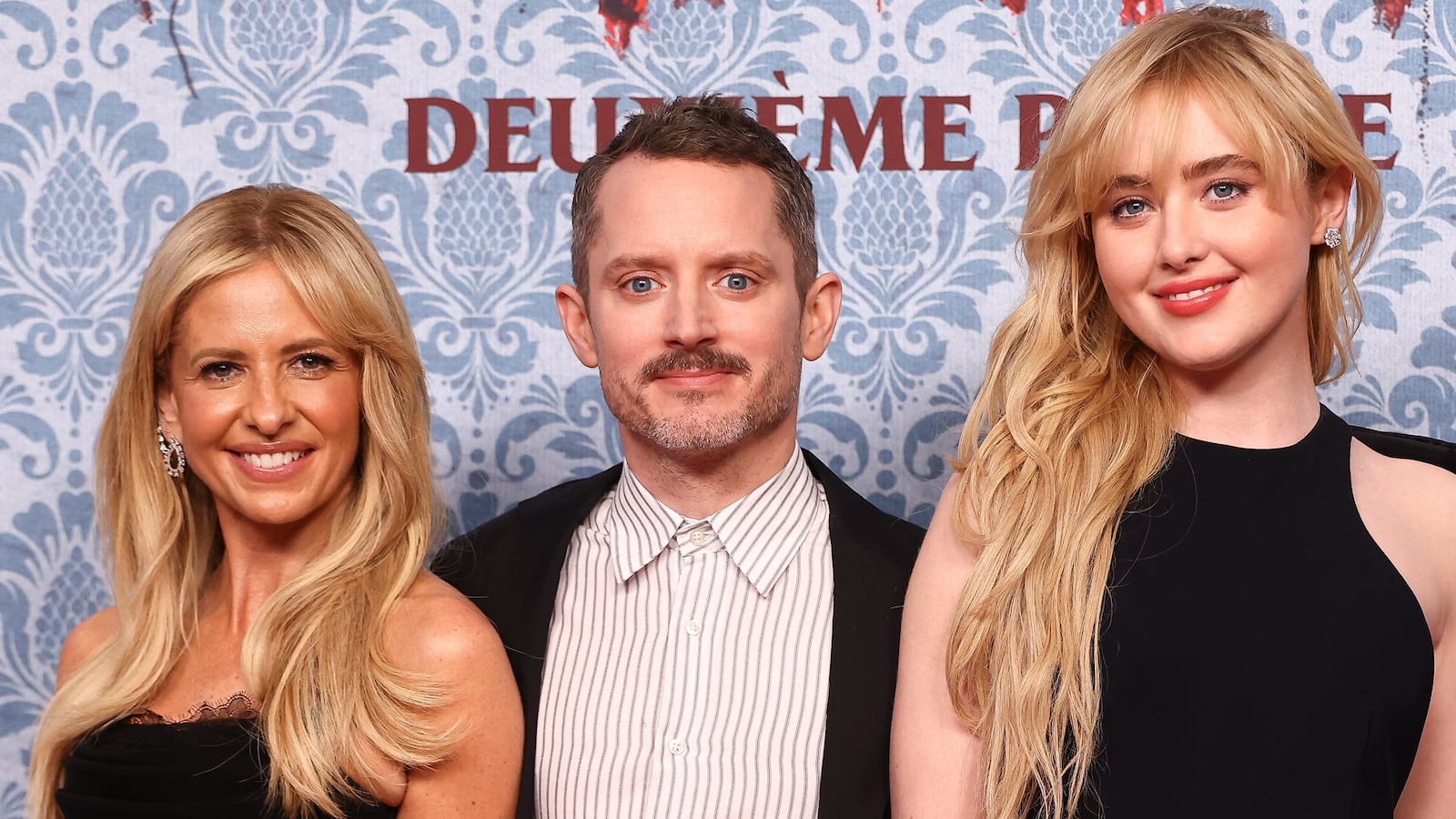 Michelle Gellar, Elijah Wood and Kathryn Newton