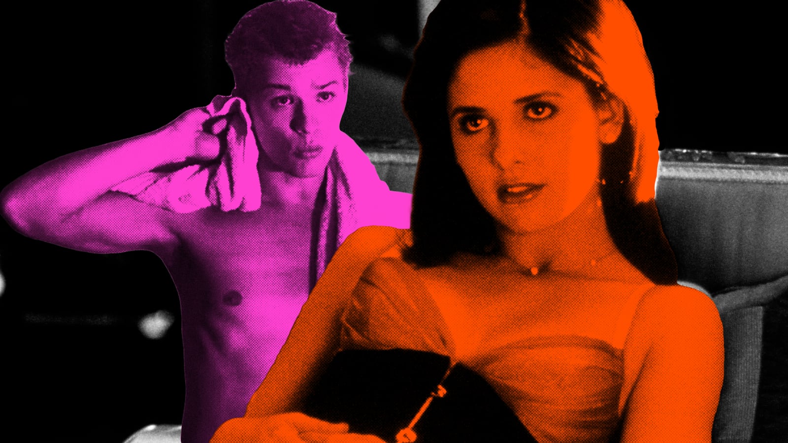 A photo illustraiton of Ryan Phillippe and Sarah Michelle Gellar in Cruel Intentions.