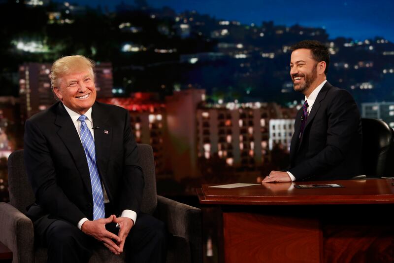 Kimmel and Trump