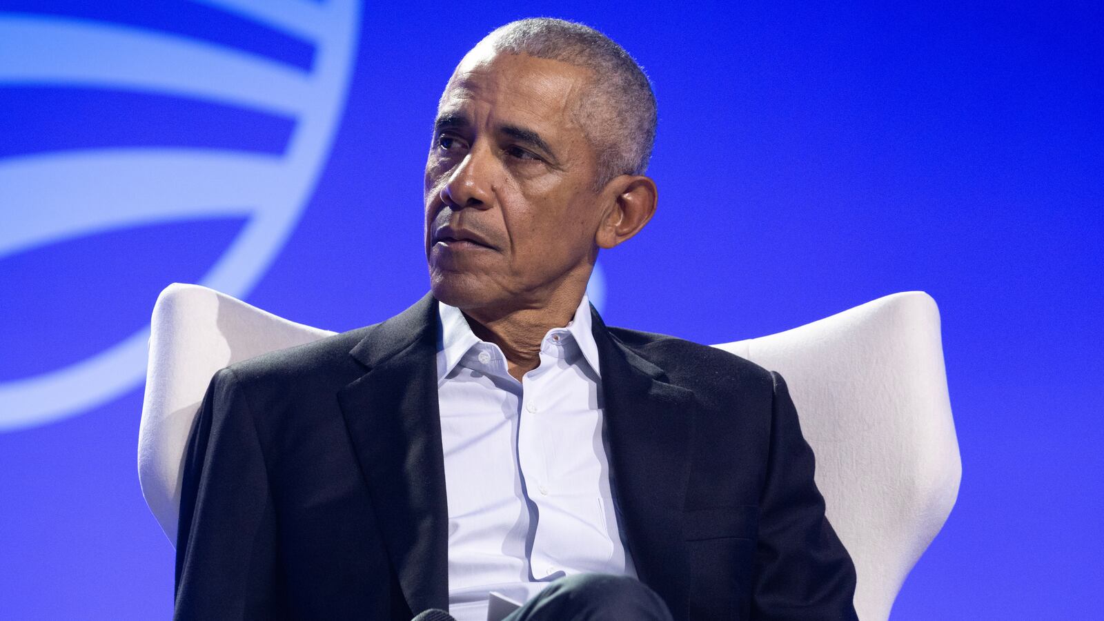 Barack Obama at the Obama Foundation's 2024 Democracy Forum in December 2024.