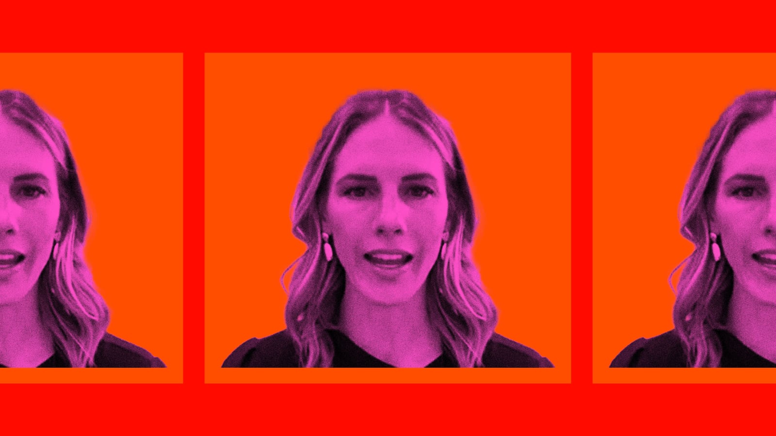 A photo illustration of Ruby Franke. The popular family vlogger—who was arrested last week for child abuse—shifted the blame on her kids as she sobbed during a court hearing Thursday. She claimed one of her kids has sexually abused at least 20 people.