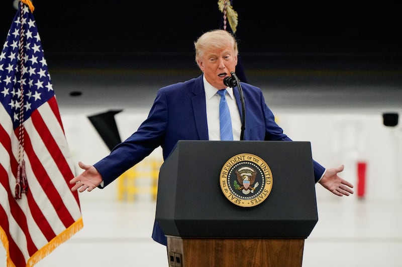 President Donald Trump said the new AF1 would be part of a fllyover on the Fourth of July after he previously announced he was turning the Washington, DC celebration into a Trump rally.