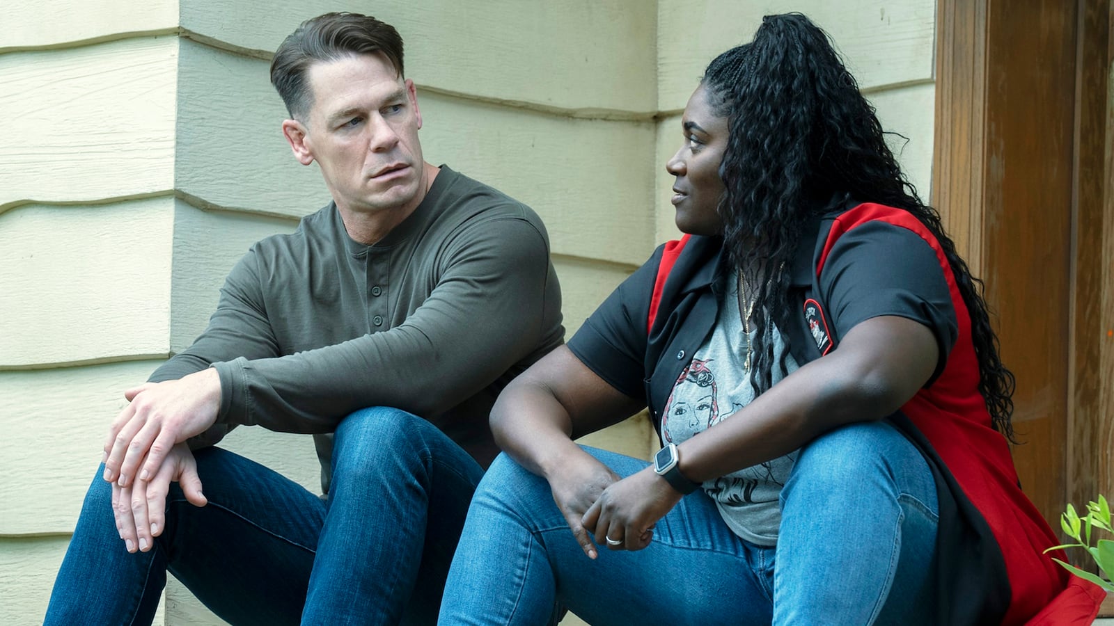 John Cena and Danielle Brooks.