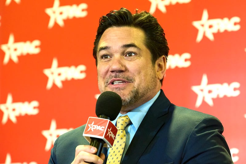 Dean Cain at CPAC-DC at the Gaylord National Resort in Oxon Hill, MD Thursday, 20, 2025.