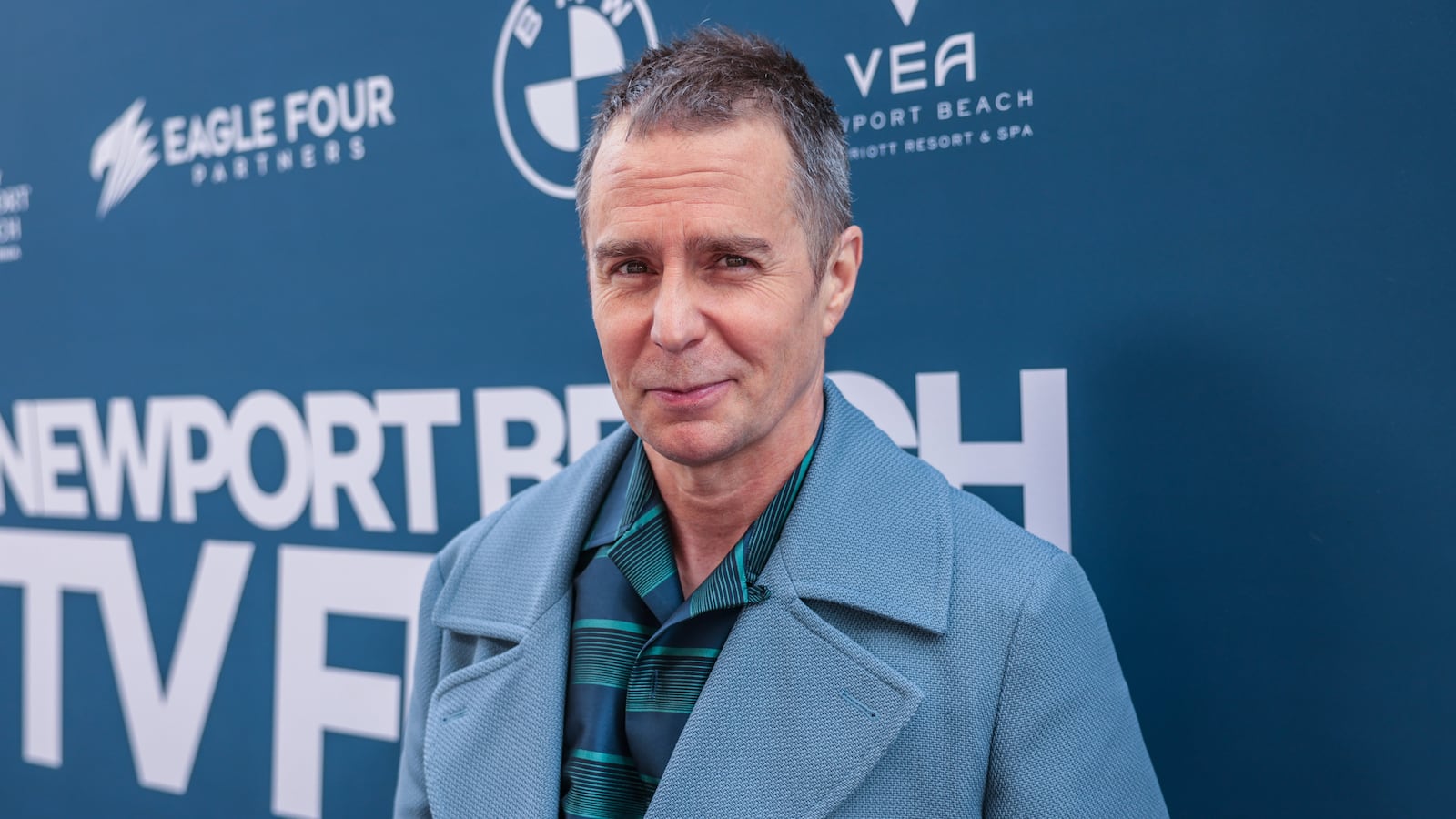 Sam Rockwell attends the Newport Beach TV FEST Sunday Line-Up at Lido Theater on June 08, 2025 in Newport Beach, California.