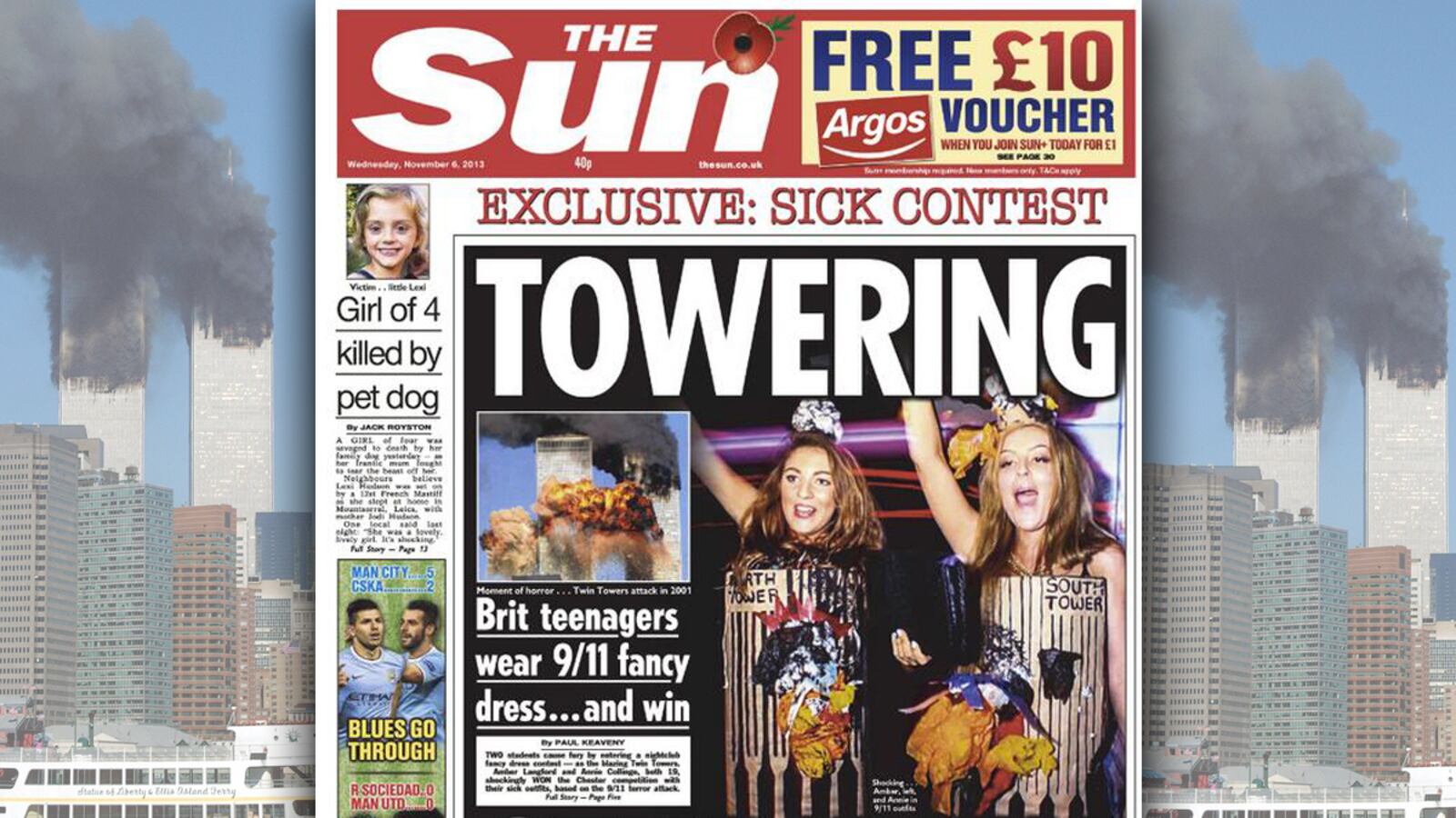 articles/2013/11/06/british-co-eds-dress-as-9-11-in-a-costume-contest-and-win/131106-twin-towers-halloween_bi7yas