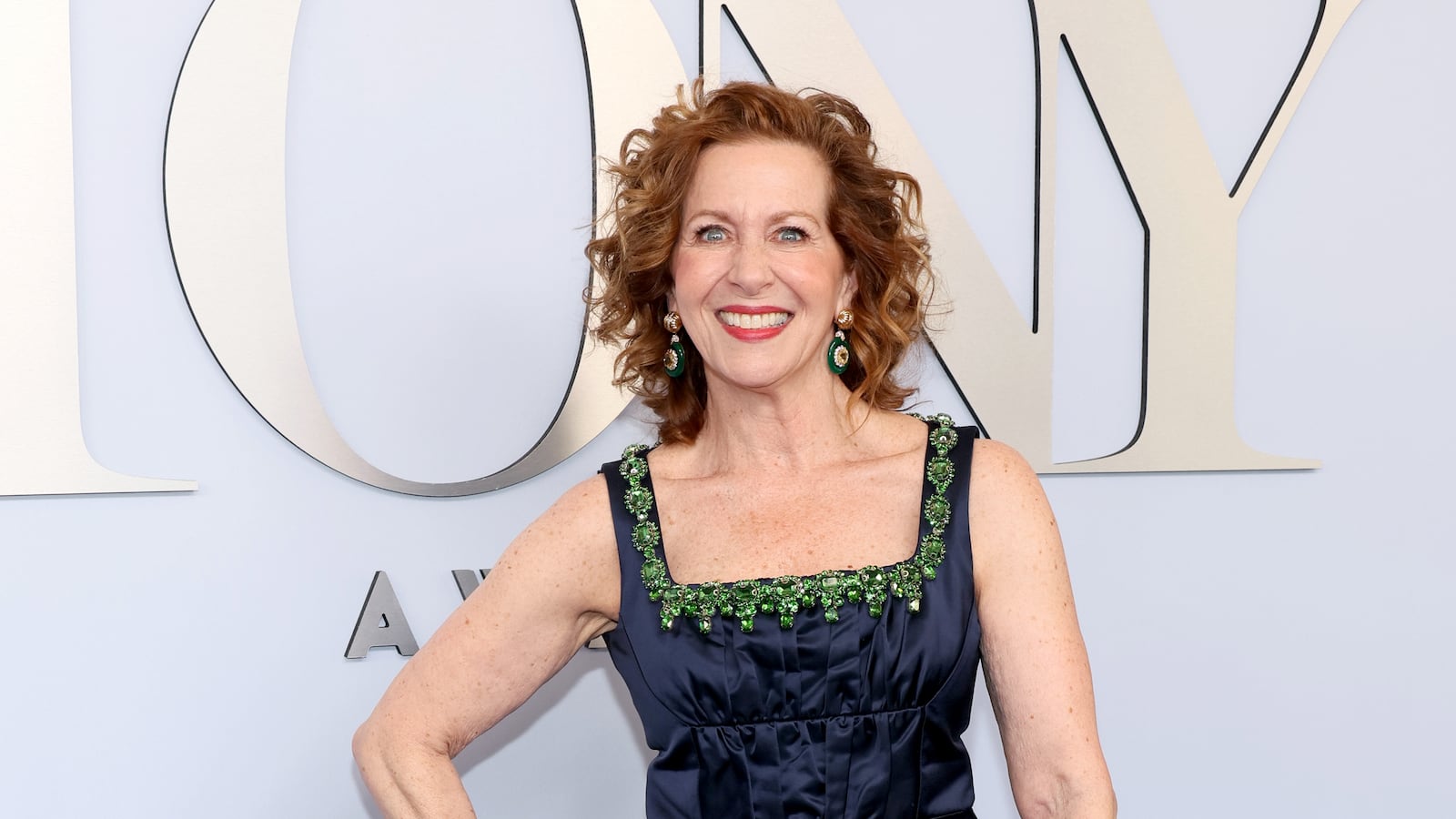Betsy Aidem attends the 77th Annual Tony Awards