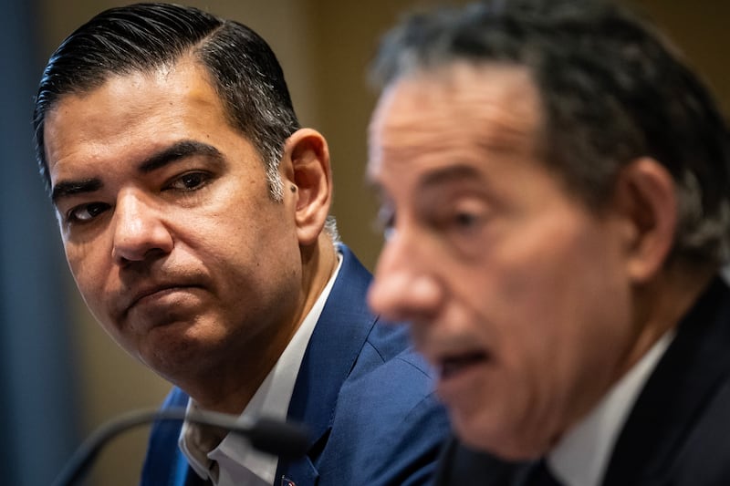 Robert Garcia and Jamie Raskin